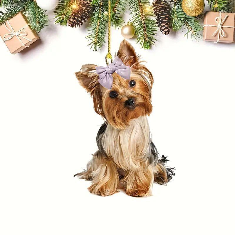 

Acrylic 2d Adorable Hanging Pendant Ideal For Car Decoration And Christmas Tree Use 1