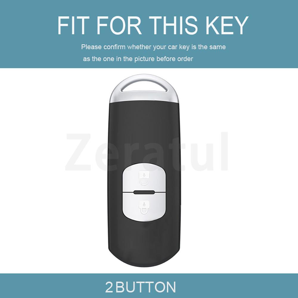 Tpu Car Key Case Cover 2 Buttons For Mazda 2 3 6 Atenza Axela Demio Cx-5 Cx5 Cx-3 Cx7 Cx-9 Cx30 Sell Fob Holder Keyless