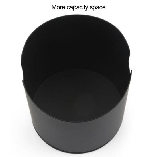 Coffee Knock Box Easy To Use Convenient Cleaning Removable Crossbar with Anti-slip Pad Anti-Splash Storage Bevel Design Stainless Steel Espresso Knock