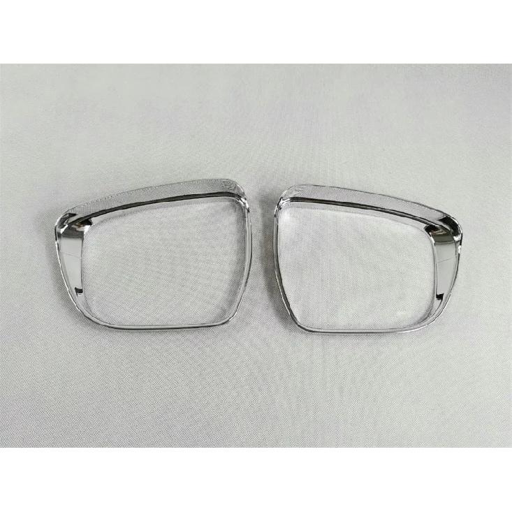 Для Nissan X-Trail T32 Qashqai J11 Murano 2014 2015-2017 2018 Накладка на зеркало заднего вида Рамка-козырек Отделка Аксессуары для автомобиля B Silver