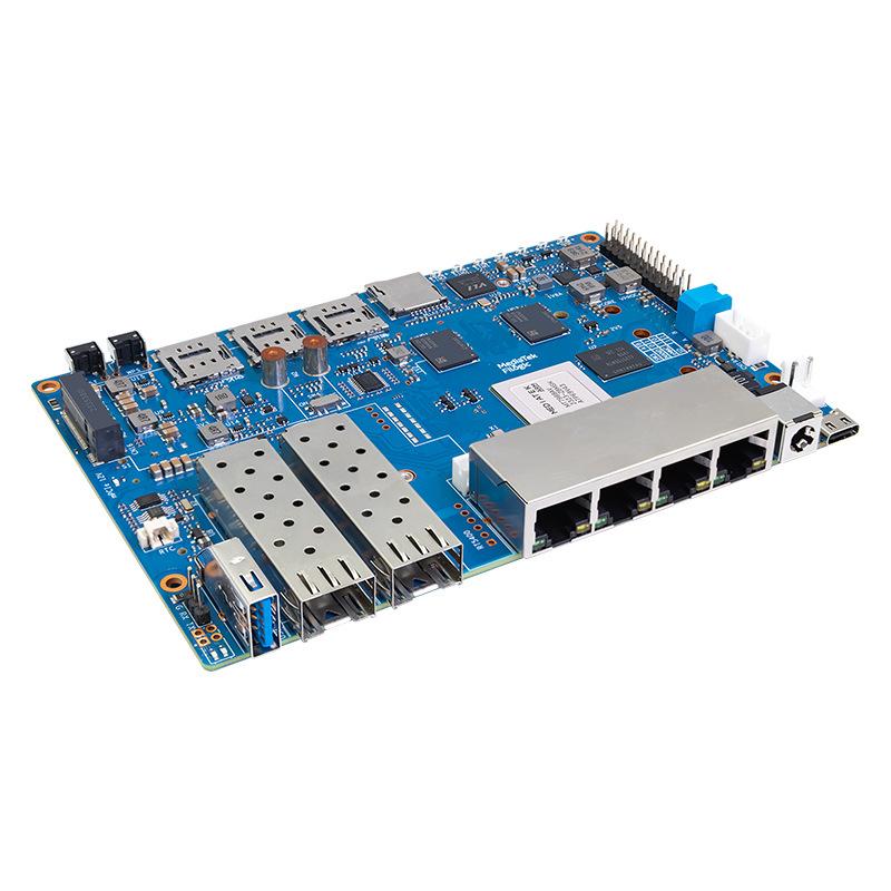 Banana Pi R4 Router Board: 4GB RAM, MediaTek MT7988A
