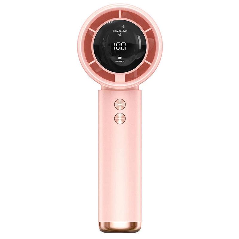 Compact Rechargeable N68 Handheld Turbo Fan - 100 Speeds, High-Speed & Portable Standard