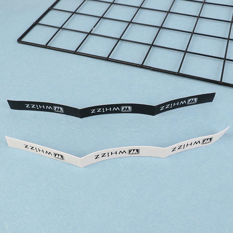2Pcs/Pack Badminton Racket Head Protection Sticker Pu Self Adhesive Protector Tape Wear Resistant Badminton Accessories