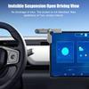 For Tesla Model Y / Tesla Model 3 Dashboard Console Screen Swivel Mount Screen Hinge Holder Four-Direction Adjustments Rotating