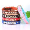 Personlig Små Hunder Chihuahua Halsbånd Bling Rhinestone Hundehalsbånd Gratis Egendefinert Kjæledyr Hunder Katter Navneanheng Kjæledyrtilbehør