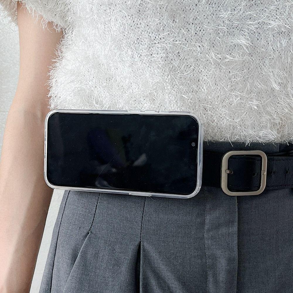 Metal Hook Magnetic Phone Holder Free Hands Phone Backpack Clip  Outdoor Live