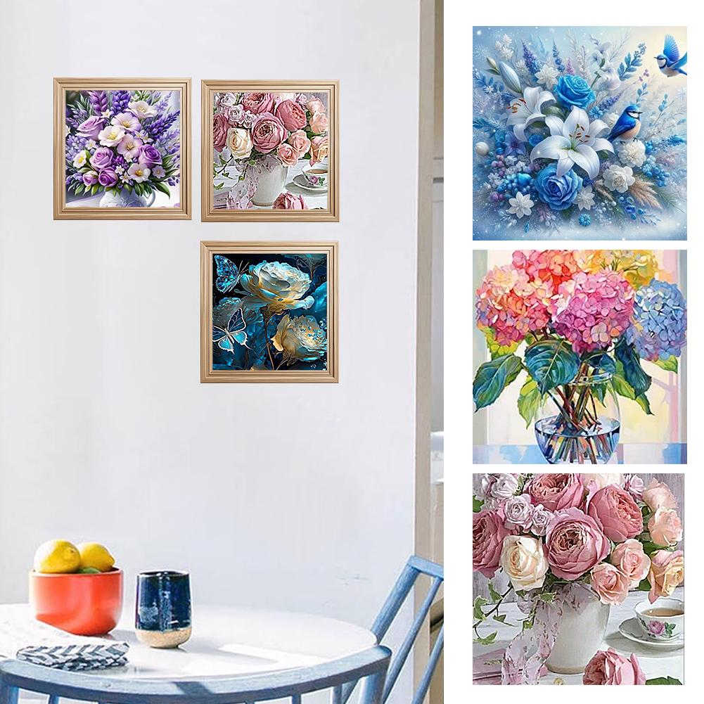 Huacan DIY 5D Mozaika Diamentowa Słonecznik Pełny Okrągły Kwadratowy Wiertło Malowanie Zwierzę Motyl Nowa Kolekcja Wystrój Domu Kamień Strass