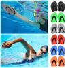 1 Pair Adjustable Silicone Swimming Training Hand Flippers Swim Training Accessories