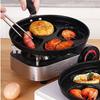 3/4Hole Heart Frying Egg Pot Pan Round Breakfast Maker Anti-scalding Handle Non-stick Cooking Egg Burger Steak Pans Home Tools