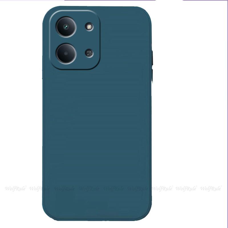 

Для Poco C85 Чехол Крышка Xiaomi Poco C85 Capas Новый Ударопрочный Жидкий Силикон Броня Задний Бампер для Телефона ТПУ Мягкий Футляр Poco C85 173.16mmx81.07mm&Poco C85 синий