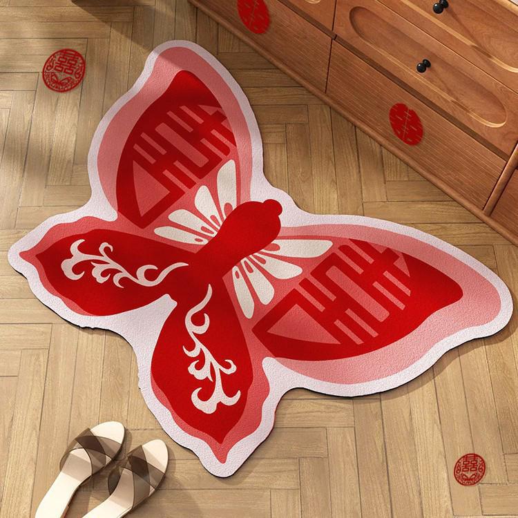 New Year Newlywed Quick Dry Non-Slip Diatom Mud Bath Mat