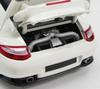 PMA Scale Porsche 911 GT2 RS 2011 White with Black Wheels 1/18 (Finished Product)