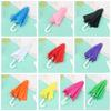 Funny Doll Decorative Umbrella Adjustable Kids Toy Umbrella Creative Mini Umbrella  Dollhouse