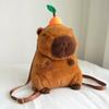 Capybara Dolphin Plush Backpack Cute Stuffed Toy Shoulder Bag Dual UseTote for Kids Girls Daily Travel Gift Valentine's Day Gift