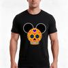 Dia De Los Muertos Ears (Orange) Tshirt Summer Casual Cotton Tee Oversized Streetwear Tops Vintage Graphic Print