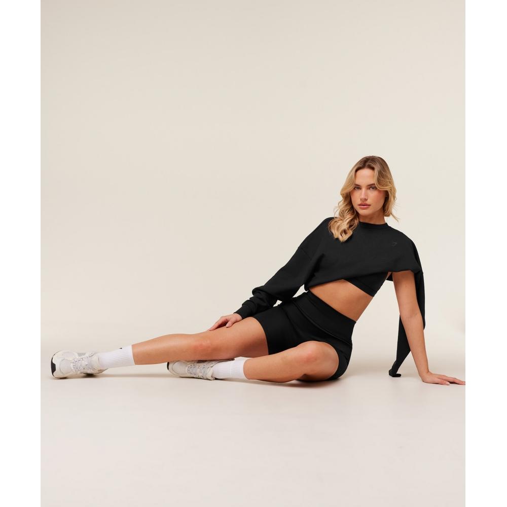 Gymshark Flow Langarm Oberteil Gs Schwarz B4c3r Bb2j