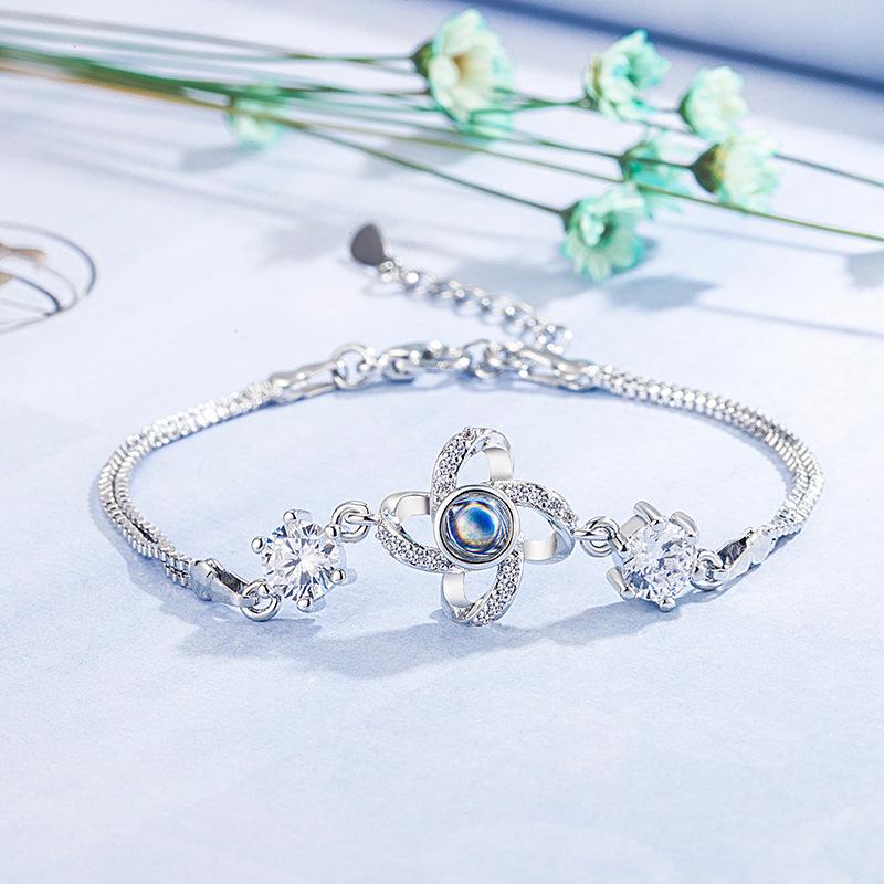 

Линдон циркон браслет ювелирные изделия геометрические бусины браслеты-цепочки модный тонкий свадебный подарок для подруги женщин