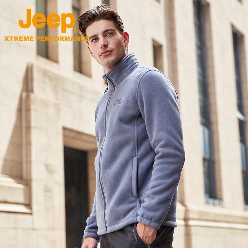 JEEP Men s Outdoor Fleece Jacket 3XL