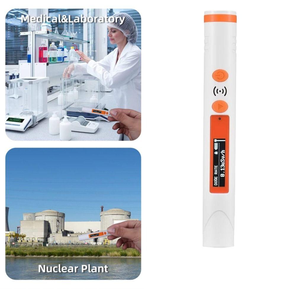Portable Nuclear Radiation Detector Pen Type Dosimeter Digital Geiger Counter  Personal Use