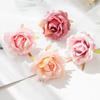 50/100Pcs Silk Rose Artificial Flower Outdoor UV protection  Wedding Bridal Bouquet Arch wall Christmas Wreath Home Diy Hot sale