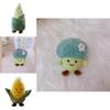 Veggie Plush Keychain White Cabbage Broccoli Corn And More
