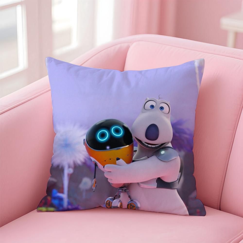 Cute B-Backkom Cushion Cover Home & Car Multi-Scene Pillow Cover - Reversible, Soft & Durable for Daily Use