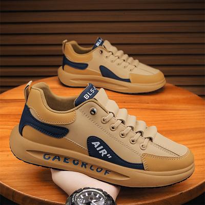 Boardschoenen heren lente nieuw casual kleurblok veelzijdig Forrest Gump sportschoenen dikke zool slijtvast en antislip studentenschoenen