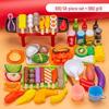 Children's Pretend BBQ Set: Kitchen Play Barbecue Skewers with Simulation Food