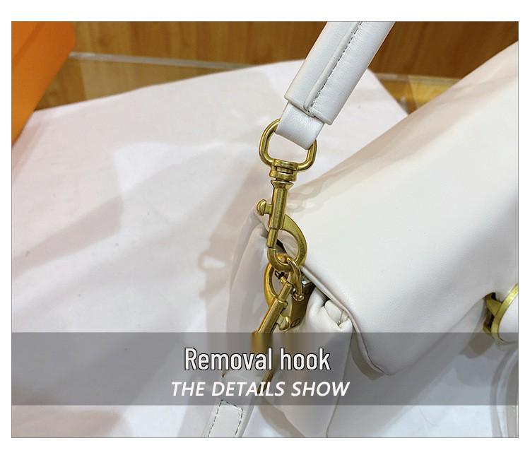 2025 Kbelíková taška v barvě bonbónů: Módní dámská kabelka přes rameno nebo crossbody