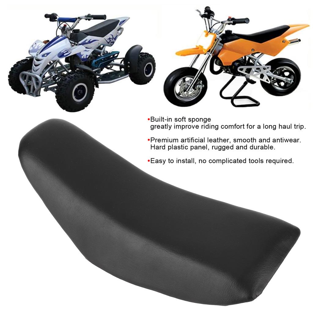 Cuscino Morbido per Sedile in Pelle Artificiale Accessori Sottosella per ATV a Quattro Ruote Piccoli 47-49cc