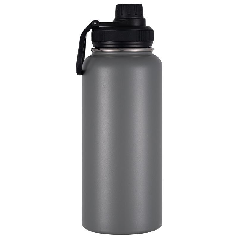 32Oz Space Pot Vacuum Spray 304 Stainless Steel Sports Kettle Outdoor Portable Thermos Cup