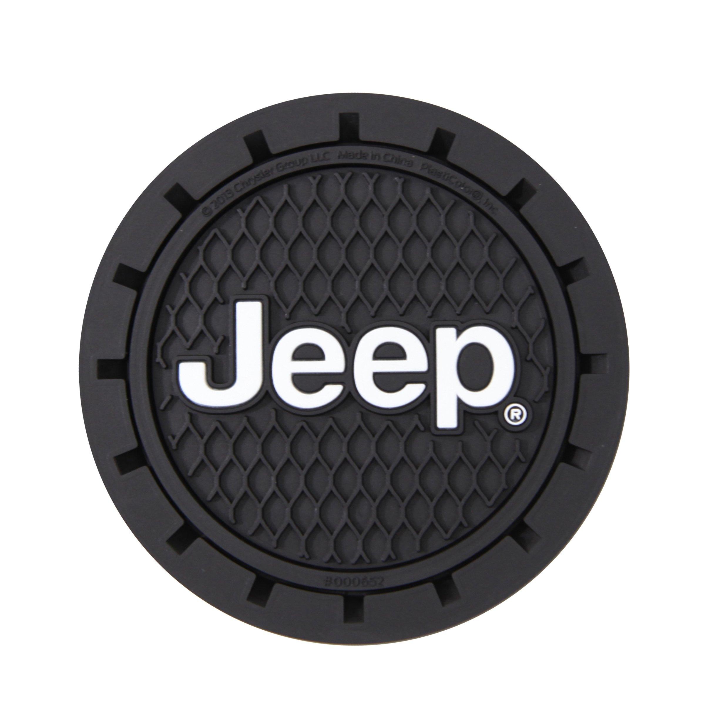 Подстаканник-подставка с логотипом Jeep Plasticolor 000652R01