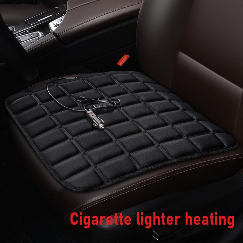 12V Car Seat Heated Cover 3 Gear Adjustable Temperature Electric Heating Pads Heated Car Seat Cushion Winter Seat Warmer