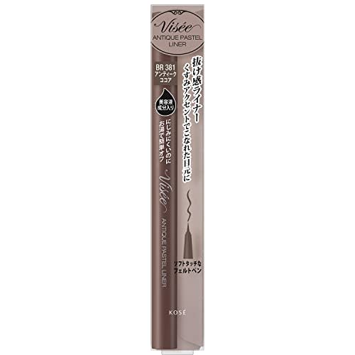 Visee Antique Pastel Liner BR381 Antique Cocoa Liquid Eyeliner 0.35mL