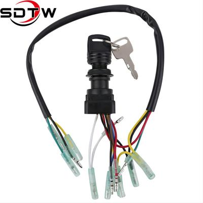 Motorcycle Ignition Switch Fits for Yamaha Outboard Motors 703-8 2510-43-00 Outboard Key Switch