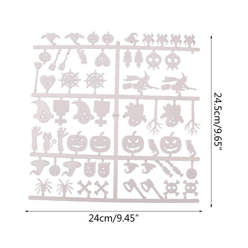 Halloween Letters for Felt Letter Board Set of 2 Message Board Letters for Changeable Plastic Letterboard Home Office