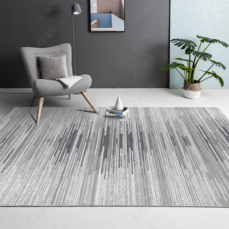 Nordic Living Room Carpet Bedroom Bedside Carpet Fully Covered Coffee Table Floor Mat