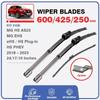 Car Front Rear Wiper Blades For MG HS MGHS AS23 EHS PHEV 2018 2019 2020 2021 2022 2023 Plug Window Windshield Windscreen Brushes