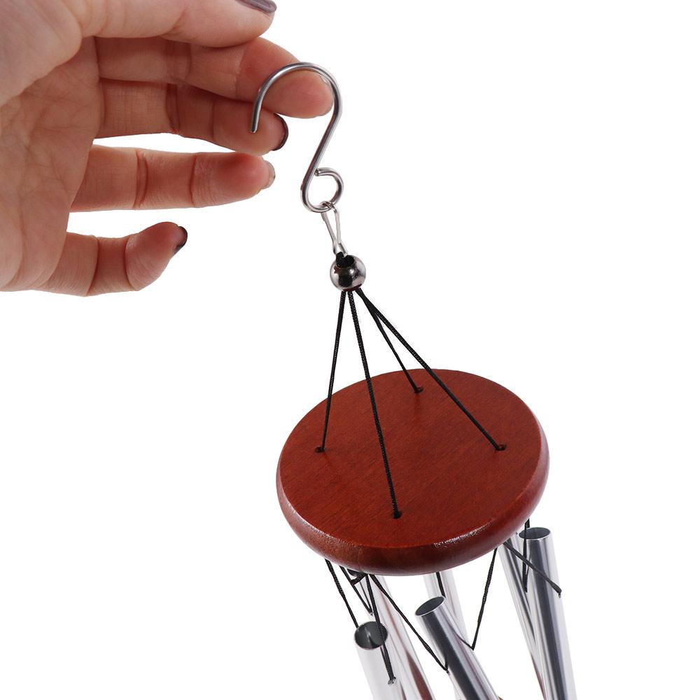 6 Tubes Serenity Wind Bell Large Wind Bell Pendant Wall Hanging Bells  Yard Balcony Porch