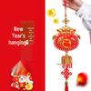 Chinese New Year Lucky Fu Fabric Lantern Set