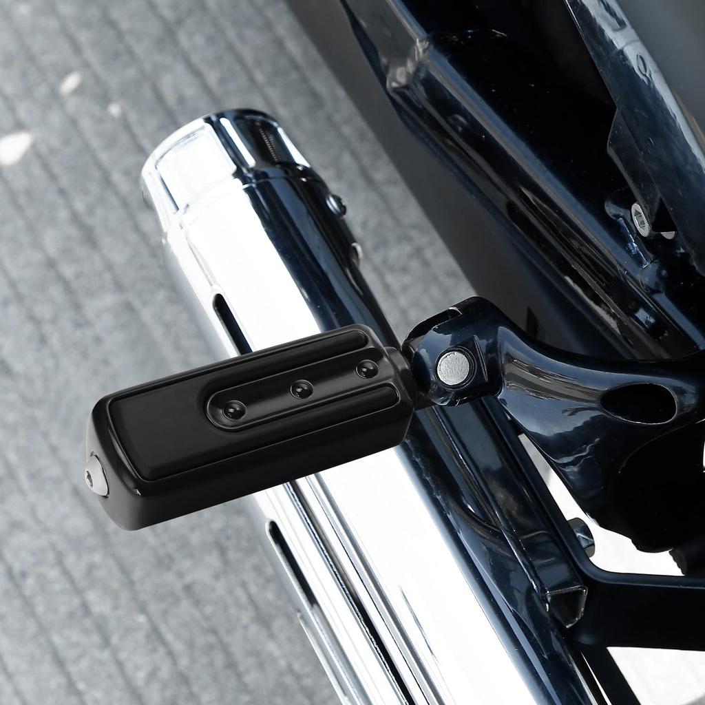 HUILI-JPHOME Rear Passenger Foot Pegs Male Pegs for Harley Softail 2018 and later