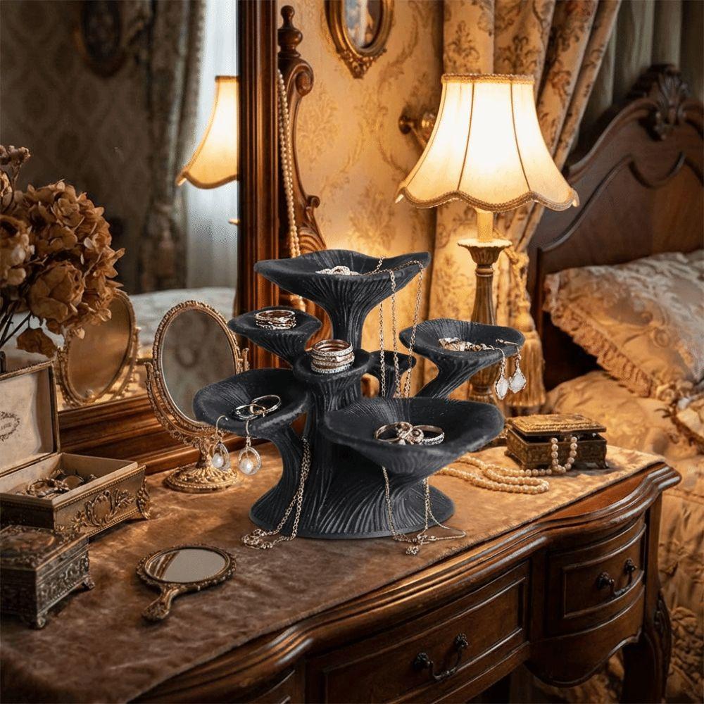 3D Printed Jewelry Storage Tower Multi-Layer Jewelry Organizer Holder Jewelry Tray Bedroom Storage