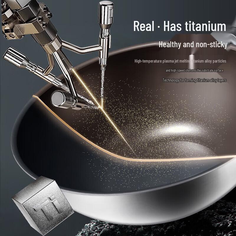Debo Titanium Watt 32cm Non-stick Wok