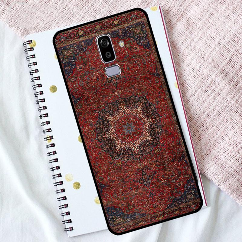 Persian carpet Floral pattern Case For Samsung Galaxy M16 M32 M52 M14 M54 M13 M33 M53 M56 M36 M31 M11 M12 M35 M55 M15 M06