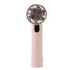 Mini Portable Fan Handheld Semiconductor Cooling Fan 3 Speed Small Desk Fan USB Rechargeable for