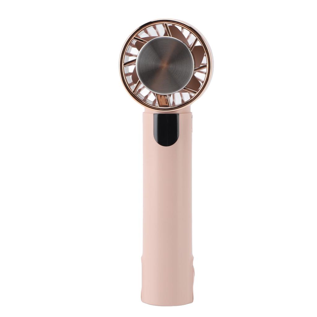 Mini Portable Fan Handheld Semiconductor Cooling Fan 3 Speed Small Desk Fan USB Rechargeable for