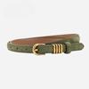 Women's Belt Genuine Leather Frosted Suede Retro High-end Decoration Women's Dress Accessories Belt