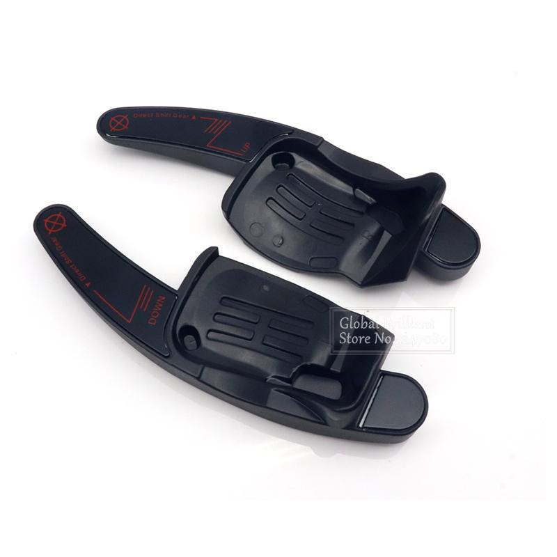 2Pcs Car Steering Wheel Shift Paddle Extension Auto DSG Direct Shift Gear For Golf Jetta MK6 R20 CC R36 Car Parts