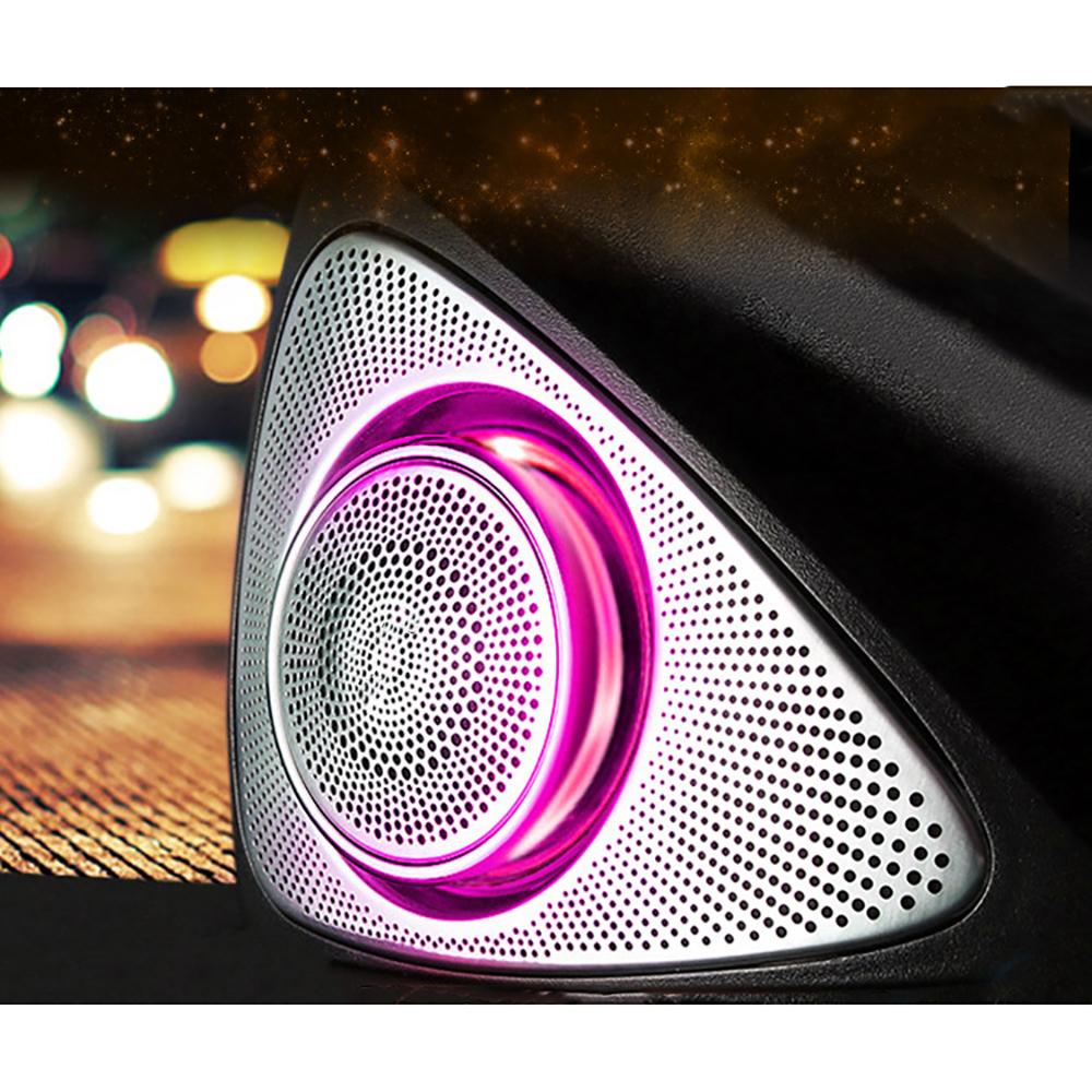 64Color 3D Rotation Speaker Tweeter For Mercedes W213 W222 W205 X253 E/S/C Class
