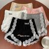 Damen Sommer Spitzenbesatz Anti-Exposition Eisseide Sicherheits-Shorts
